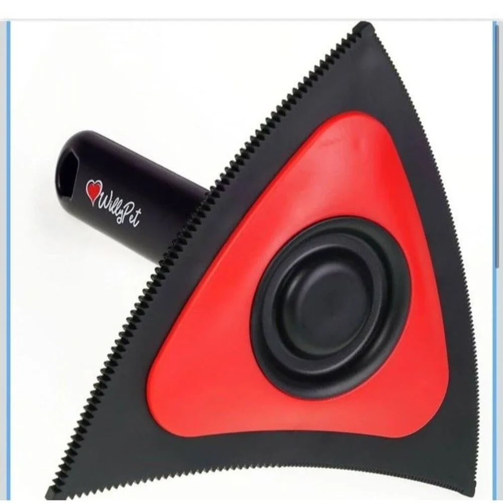 Pet Hair Remover Car Cleaning Dog Hair Remover for Carpet Car Interior Triangle